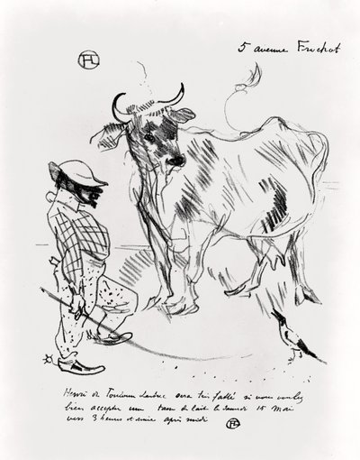 Invitation to a Cup of Milk by Henri de Toulouse Lautrec